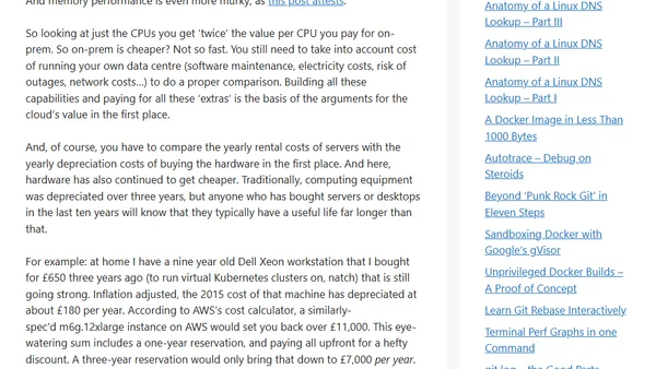 OK Cloud, On-Prem is Alright