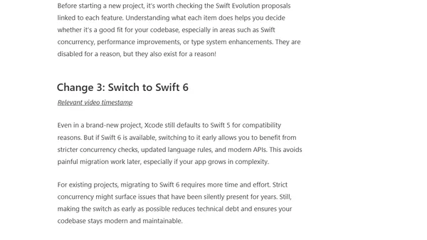 The 7 changes I do for every new Xcode project