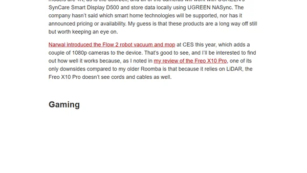 My Favorite Gear From CES 2026 – and Some Weird and Wonderful Gadgets, Too