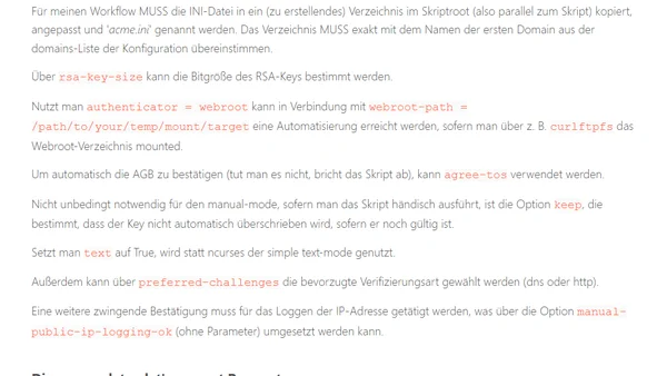 Let's encrypt mit Hosteurope Webpack nutzen