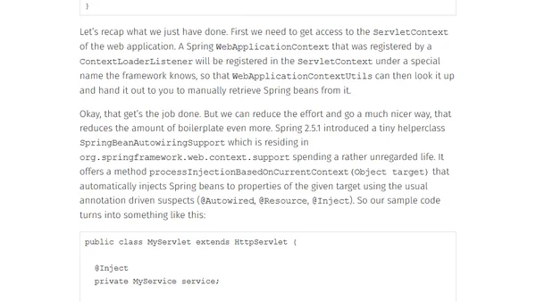 Neglected classes in Spring - Part III