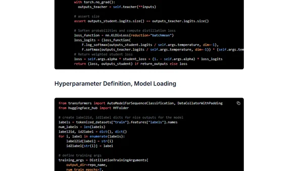 Task-specific knowledge distillation for BERT using Transformers and Amazon SageMaker