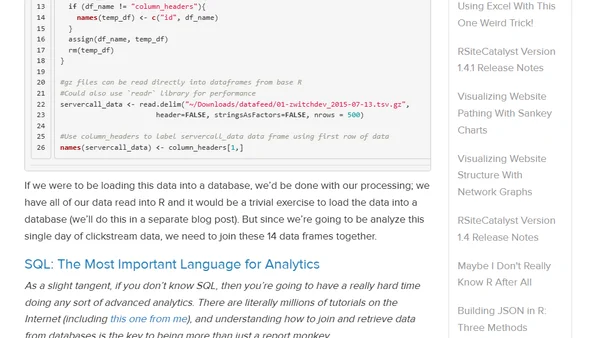 Getting Started: Adobe Analytics Clickstream Data Feed