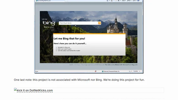 Let me Bing that for you