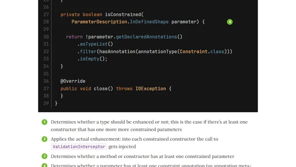 Enforcing Java Record Invariants With Bean Validation