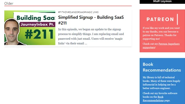 Signin Email - Building SaaS #212.1
