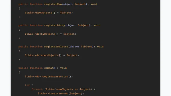 Le design pattern "Unit of Work"