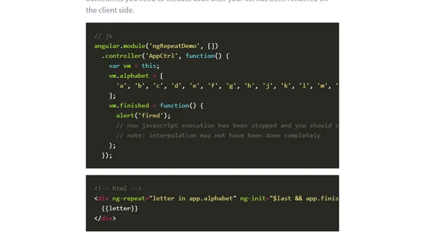 Angular’s ng-repeat Finish Event