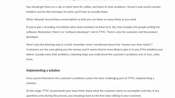 Talking to your customers: a disruptive Agile framework