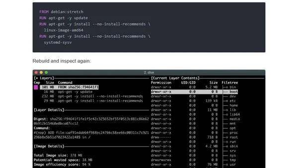 From Docker Container to Bootable Linux Disk Image