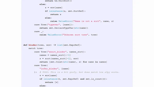 Some Lean Syntax for Knuckledragger