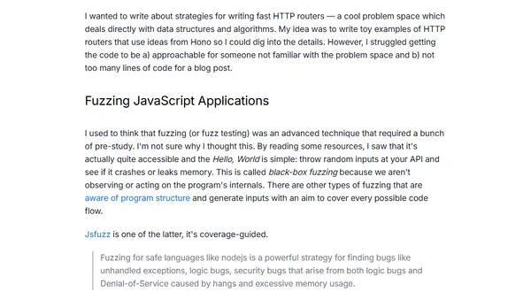 Recent Projects I Didn't Finish