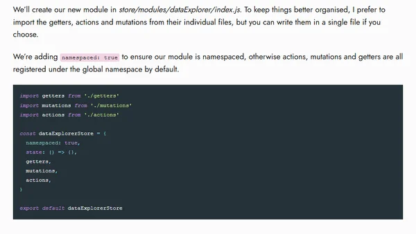 Better Vue Application State Management with Vuex Modules
