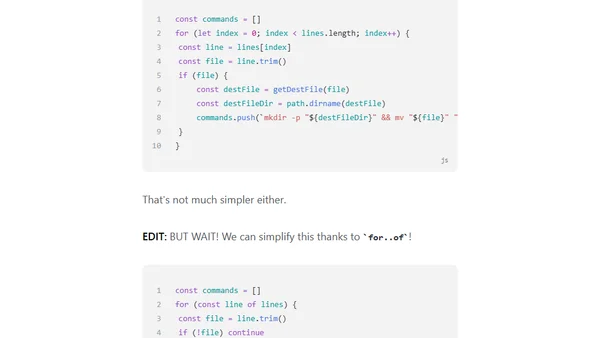 Array reduce vs chaining vs for loop