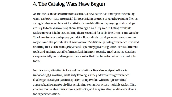 5 Trends in the Data Lakehouse Space