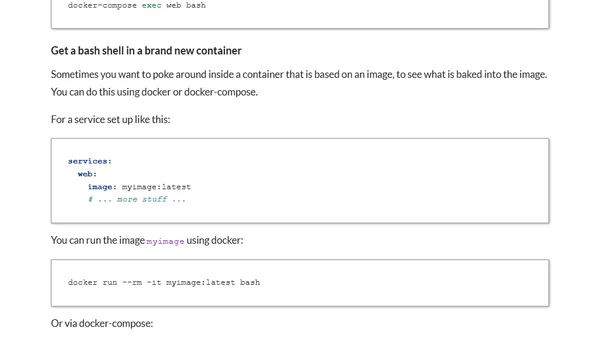 9 commands for debugging Django in Docker containers