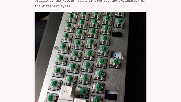 Building My S60-X Keyboard