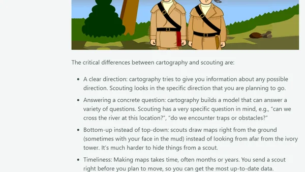 Enterprise Architects: From Cartographers to Scouts