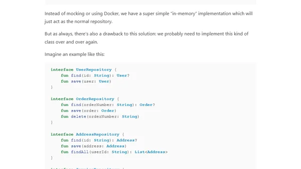 Mocking repos with Dynamic Proxies
