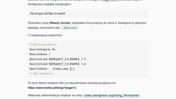 Jak stworzyć przyjazne linki w WordPress?