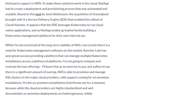 NetApp and the Cloud Conundrum