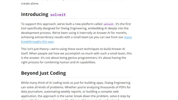 A New Chapter for fast.ai: How To Solve It With Code