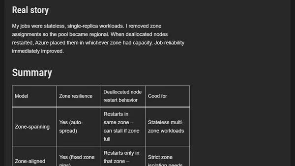 AKS VMSS node pools: 3 config models and real-world lessons with deallocated nodes