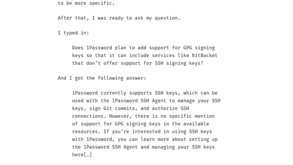 Support bots are not quite there