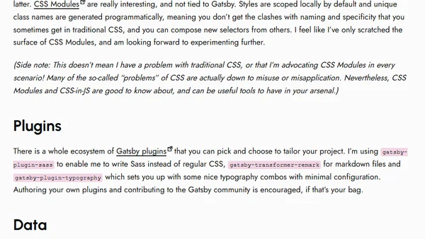 Introduction to Gatsby