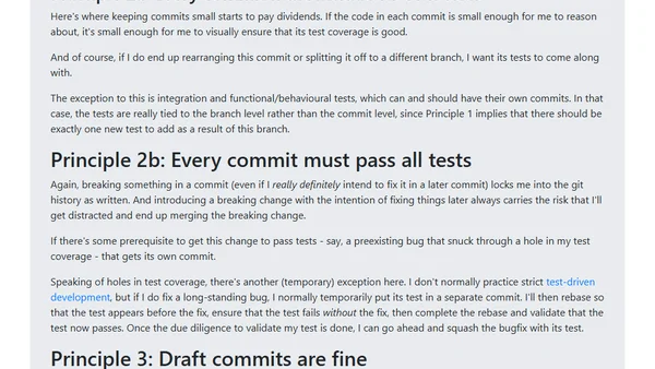 Git is my buddy: Effective Git as a solo developer