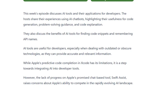 AI Tools for app makers