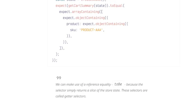 How I test my NgRx selectors