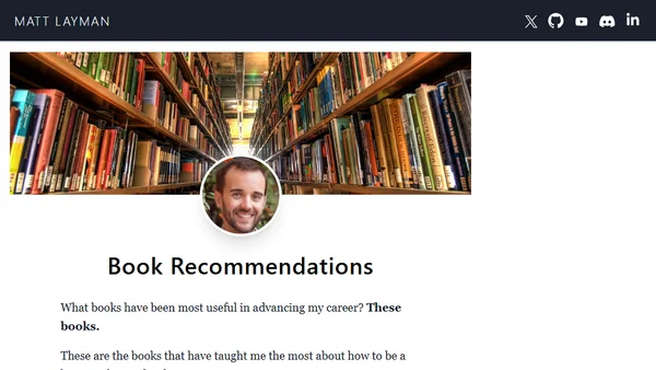 Book Recommendations