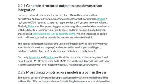 What We've Learned From A Year of Building with LLMs