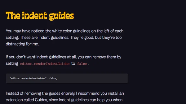 Setting up Visual Studio Code (Part 1)—appearances