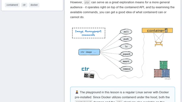 Why and How to Use containerd From Command Line
