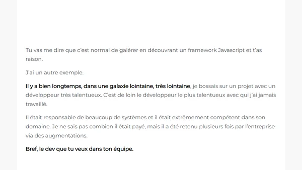 Programmation compétitive, le paradoxe de la tech