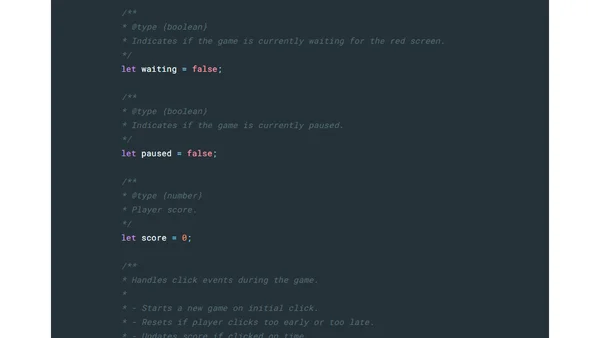 Click when Red – learn JavaScript and CSS by building a reflex game in a single HTML page