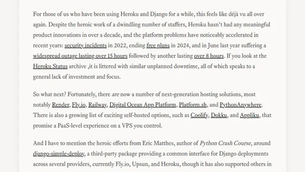 Heroku Is (Finally, Officially) Dead