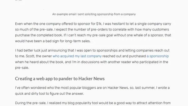 My $6k Advance as a Self-Published Technical Author