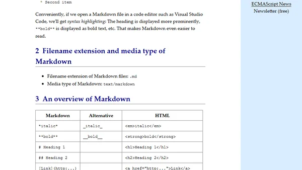 [Web dev for beginners] Markdown