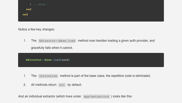 Authorizers, Extractors, and Policy objects