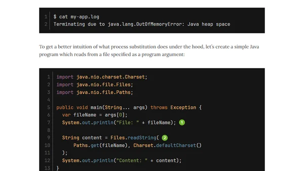 Filtering Process Output With tee