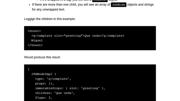 How to Add Fallback Slot Content for Qwik Applications