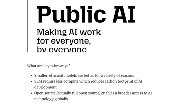 Thoughts on Mozilla Public AI