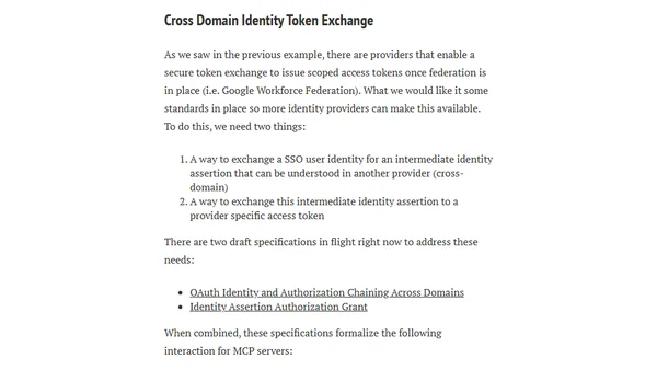 MCP Authorization Patterns for Upstream API Calls