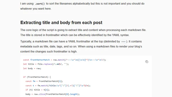 How I added llms.txt to my Astro blog