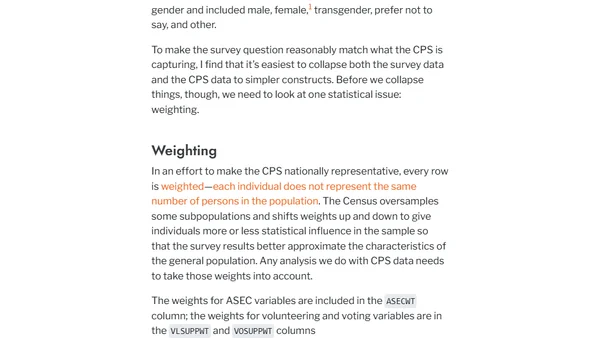 Guide to comparing sample and population proportions with CPS data, both classically and Bayesianly