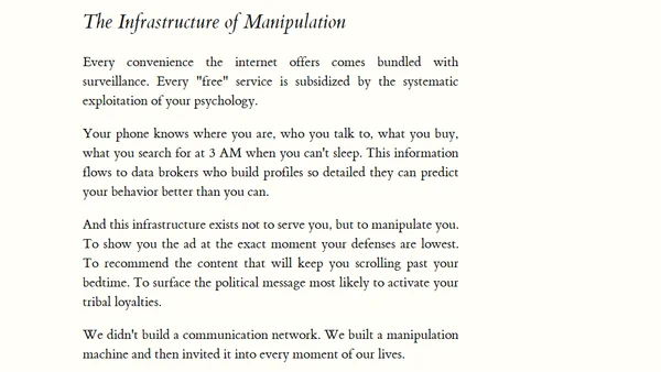 The Internet Is a Net Negative