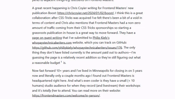 Boosting Frontend Masters (and Their Workshops Are Rad)